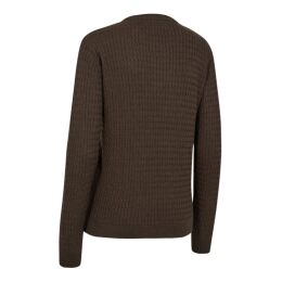 Deerhunter Damen Pullover Harrington Cable Brown Melange 48