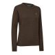 Deerhunter Damen Pullover Harrington Cable Brown Melange 48