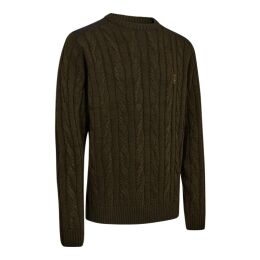Deerhunter Herren Pullover Randall O-neck Art Green XL