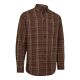 Deerhunter Herren Hemd Ashton Brown Check 45/46