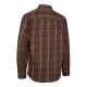 Deerhunter Herren Hemd Ashton Brown Check 45/46