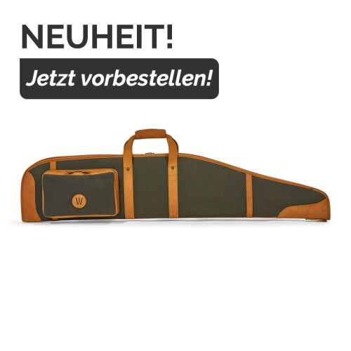 Waidmanns Leder/Canvas Futteral Cafe/Olive