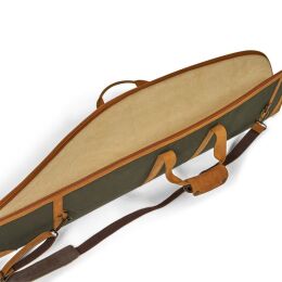 Waidmanns Leder/Canvas Futteral Cafe/Olive