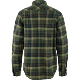 Fj&auml;llr&auml;ven Herren Flanellhemd Singo Black-Deep Forest XXL