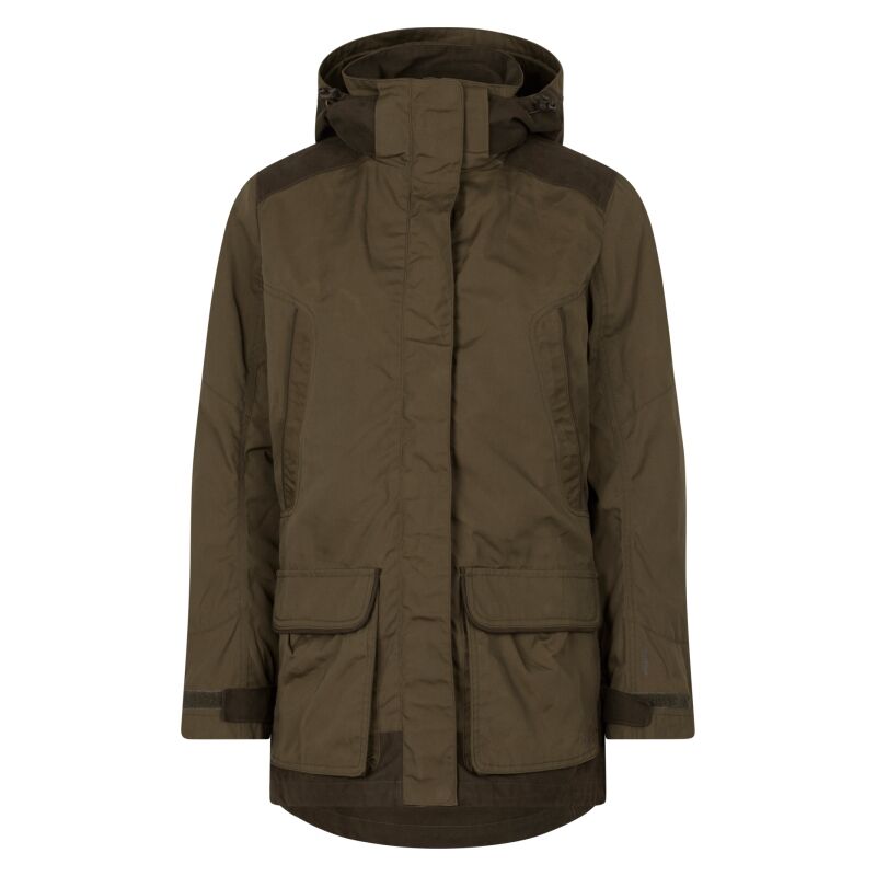 Seeland Damen Jacke Key-Point Kora Pine Green/Grizzly Brown 46