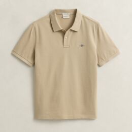Gant Herren Piqu&eacute; Poloshirt Shield