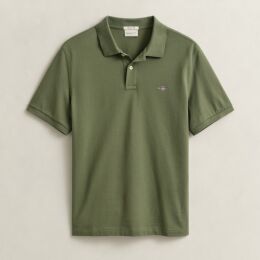 Gant Herren Piqu&eacute; Poloshirt Shield