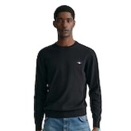 Gant Herren Pullover Classic C-Neck Black M