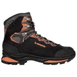 Lowa Herren Trekkingstiefel Camino EVO GTX Schwarz/Orange 10 UK - 44,5 EU