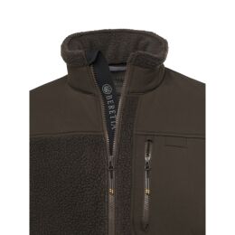 Beretta Herren Halifax Sherpa Fleece Jacket Brown Bark