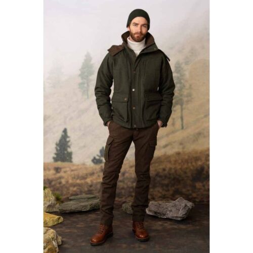 Habsburg Herren Outdoor Jacke aus Schurwolle Eckartsau Weide