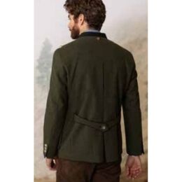 Habsburg Herren Indoor Jacke aus Schurwolle Salvator Schlamm