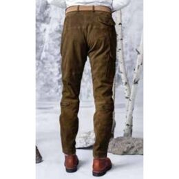 Habsburg Herren Hose aus Lammvelours Wagrain Oliv