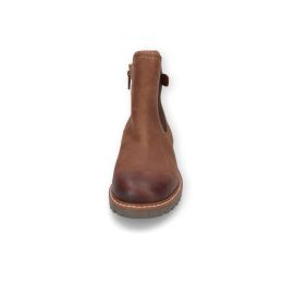 Camel Active Damen Chelsea Boots Crazy Horse gef&uuml;ttert Braun
