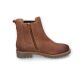 Camel Active Damen Chelsea Boots Crazy Horse gefüttert Braun