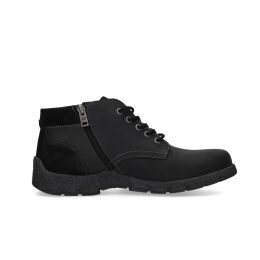 Camel Active Herren Stiefelette Crazy Horse Schwarz
