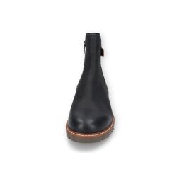 Camel Active Damen Chelsea Boots Crazy Horse gef&uuml;ttert Schwarz 36