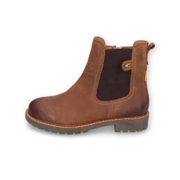 Camel Active Damen Chelsea Boots Crazy Horse gef&uuml;ttert Braun 39