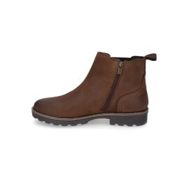 Camel Active Herren Chelsea Boots Tumbled Nubuk Dunkelbraun 41