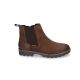 Camel Active Herren Chelsea Boots Tumbled Nubuk Dunkelbraun 41