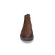 Camel Active Herren Chelsea Boots Tumbled Nubuk Dunkelbraun 41