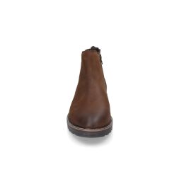Camel Active Herren Chelsea Boots Tumbled Nubuk Dunkelbraun 44