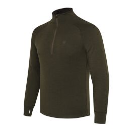 Beretta Herren Glider Merino Half Zip Sweater Green Moss