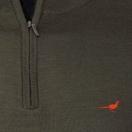 Laksen Herren Pullover Norfolk 1/4 zip