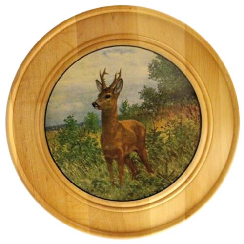 AKAh Ehrenscheibe aus Massivholz 30cm