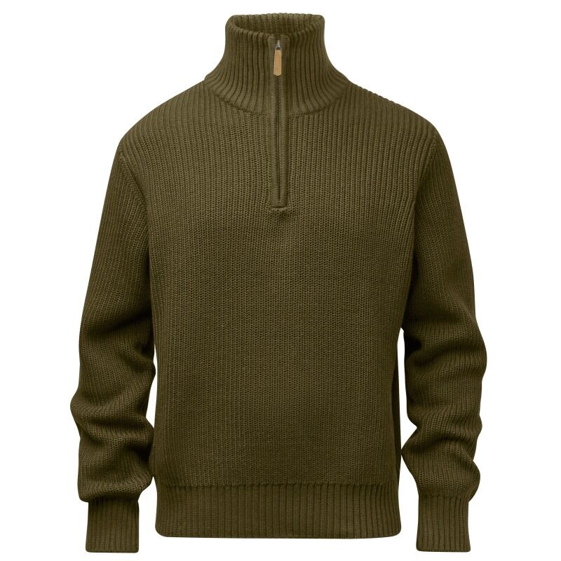 Pinewood Herren Strickpullover Philip Olive Green 3XL