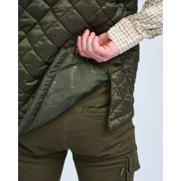 Pinewood Herren Weste Nydala Classic Mossgreen M