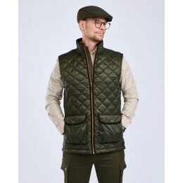 Pinewood Herren Weste Nydala Classic Mossgreen L