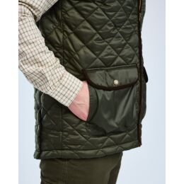 Pinewood Herren Weste Nydala Classic Mossgreen L