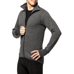 Woolpower Full Zip Jacke 400 Grau