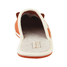 Adelheid Damen Filzpantoffel Fuchs orange