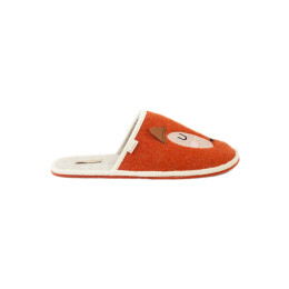 Adelheid Damen Filzpantoffel Fuchs orange