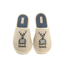 Adelheid Herren Filzpantoffel Platzhirsch
