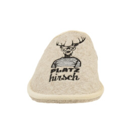Adelheid Herren Filzpantoffel Platzhirsch