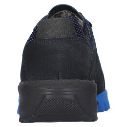 Waldl&auml;ufer Herren Halbschuh H-Fritz Schwarz Notte Deepblue 7,5 UK - 41,5 EU