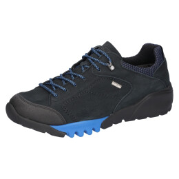 Waldl&auml;ufer Herren Halbschuh H-Fritz Schwarz Notte Deepblue 10 UK - 44,5 EU