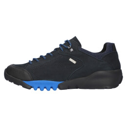 Waldl&auml;ufer Herren Halbschuh H-Fritz Schwarz Notte Deepblue 10 UK - 44,5 EU