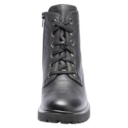 Waldläufer Damen Stiefelette H-Luise Schwarz