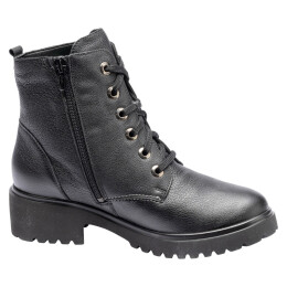 Waldl&auml;ufer Damen Stiefelette H-Luise Schwarz