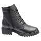 Waldläufer Damen Stiefelette H-Luise Schwarz