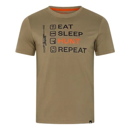 Seeland Herren T-Shirt Cross List Covert Green