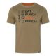 Seeland Herren T-Shirt Cross List Covert Green