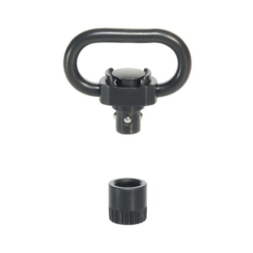 Halder Riemenbügel und Buchse Push & Go 9,5mm in Holz drehbar 40mm