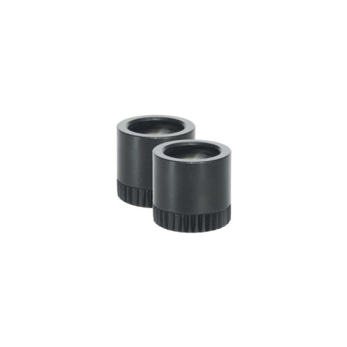 Halder Buchse ohne Riemenbügel Push & Go 2er Set 9,5mm in Holz drehbar