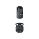 Halder Studadapter und Buchse 9,5mm in Kunststoff arretierbar