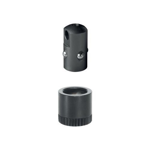 Halder Studadapter und Buchse 9,5mm in Holz drehbar